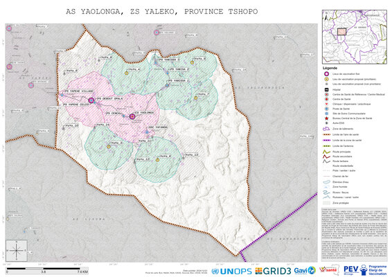 Microplanning: Yaolonga, Yaleko, Kisangani, Tshopo, COD (2024)