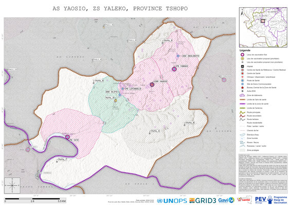 Microplanning: Yaosio, Yaleko, Kisangani, Tshopo, COD (2024)