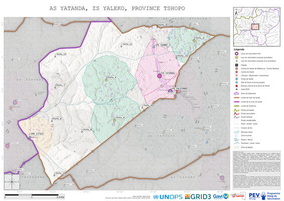 Microplanning: Yatanda, Yaleko, Kisangani, Tshopo, COD (2024)