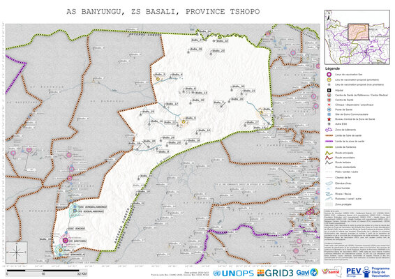 Microplanning: Banyungu, Basali, Lokutu, Tshopo, COD (2024)