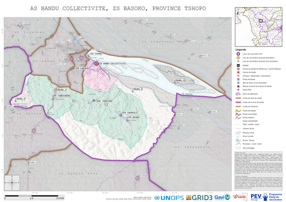 Microplanning: Bandu-Collectivite, Basoko, Lokutu, Tshopo, COD (2024)