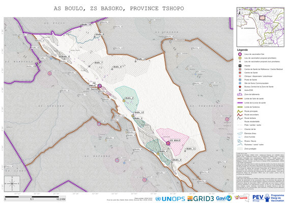 Microplanning: Boulo, Basoko, Lokutu, Tshopo, COD (2024)