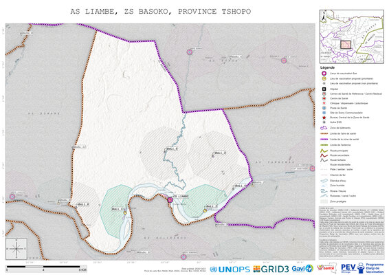 Microplanning: Liambe, Basoko, Lokutu, Tshopo, COD (2024)