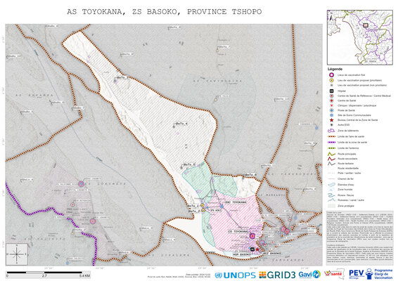 Microplanning: Toyokana, Basoko, Lokutu, Tshopo, COD (2024)