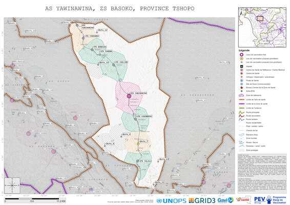 Microplanning: Yawinawina, Basoko, Lokutu, Tshopo, COD (2024)