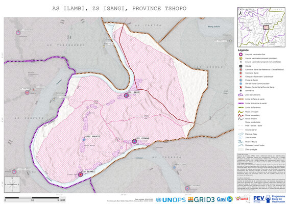 Microplanning: Ilambi, Isangi, Lokutu, Tshopo, COD (2024)
