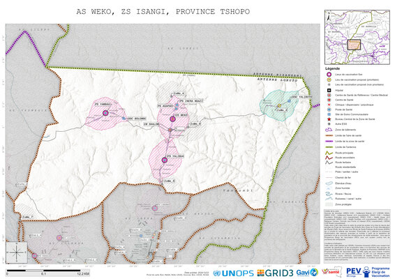 Microplanning: Weko, Isangi, Lokutu, Tshopo, COD (2024)