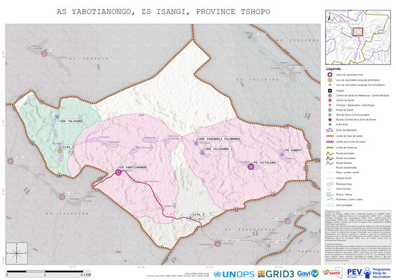 Microplanning: Yabotianongo, Isangi, Lokutu, Tshopo, COD (2024)