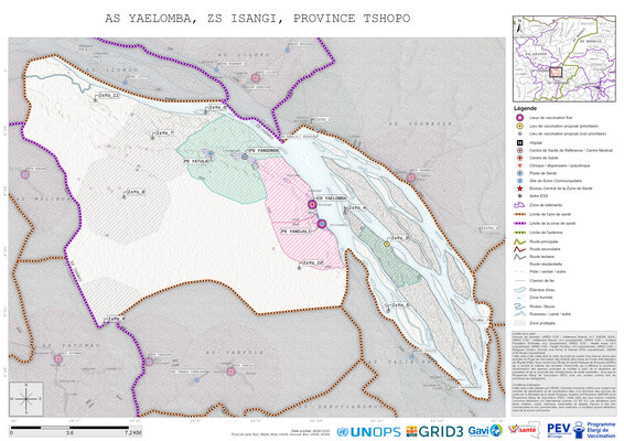 Microplanning: Yaelomba, Isangi, Lokutu, Tshopo, COD (2024)