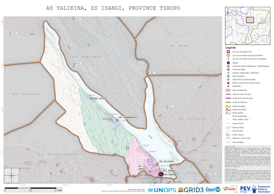 Microplanning: Yalikina, Isangi, Lokutu, Tshopo, COD (2024)
