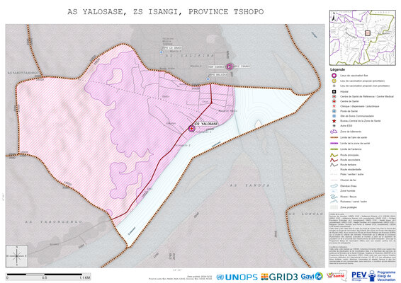 Microplanning: Yalosase, Isangi, Lokutu, Tshopo, COD (2024)