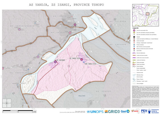 Microplanning: Yandja, Isangi, Lokutu, Tshopo, COD (2024)