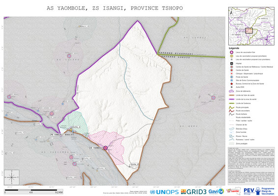 Microplanning: Yaombole, Isangi, Lokutu, Tshopo, COD (2024)