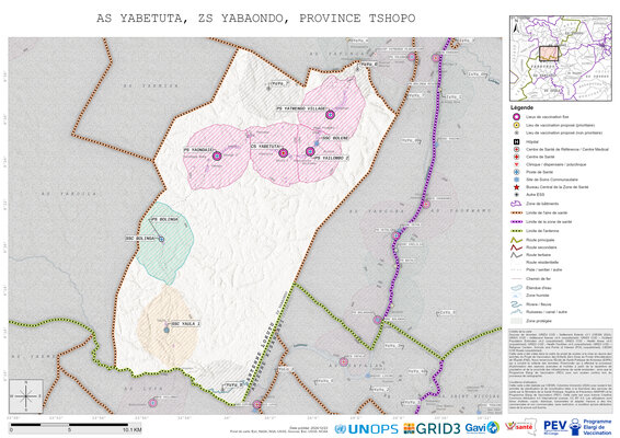 Microplanning: Yabetuta, Yabaondo, Lokutu, Tshopo, COD (2024)
