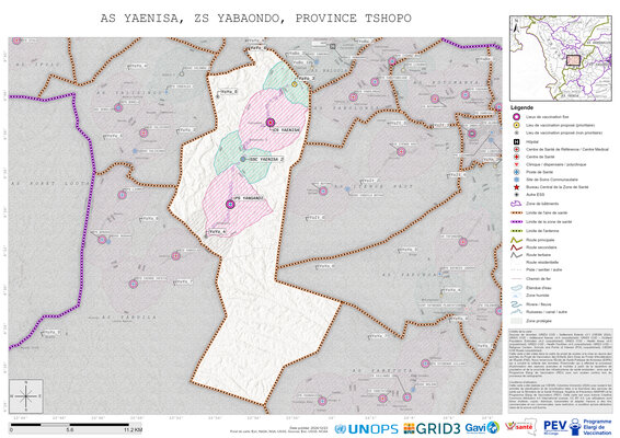 Microplanning: Yaenisa, Yabaondo, Lokutu, Tshopo, COD (2024)