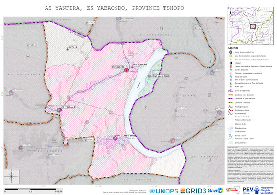 Microplanning: Yanfira, Yabaondo, Lokutu, Tshopo, COD (2024)