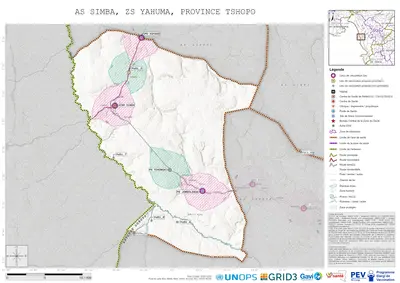 Microplanning: Simba, Yahuma, Lokutu, Tshopo, COD (2024)