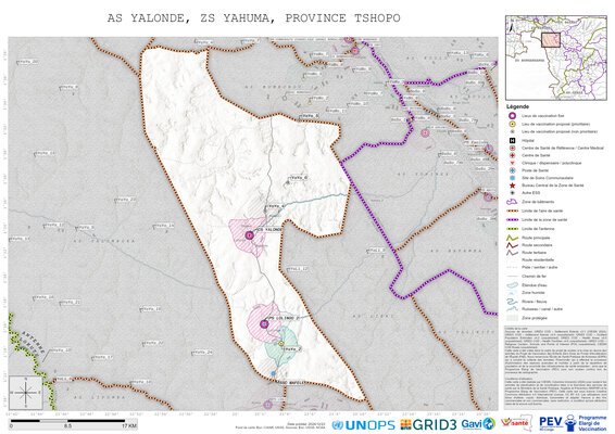 Microplanning: Yalonde, Yahuma, Lokutu, Tshopo, COD (2024)