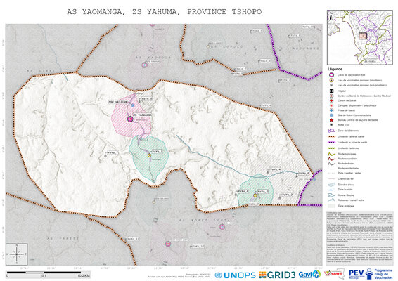 Microplanning: Yaomanga, Yahuma, Lokutu, Tshopo, COD (2024)