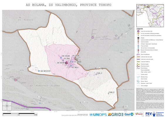 Microplanning: Bolama, Yalimbongo, Lokutu, Tshopo, COD (2024)