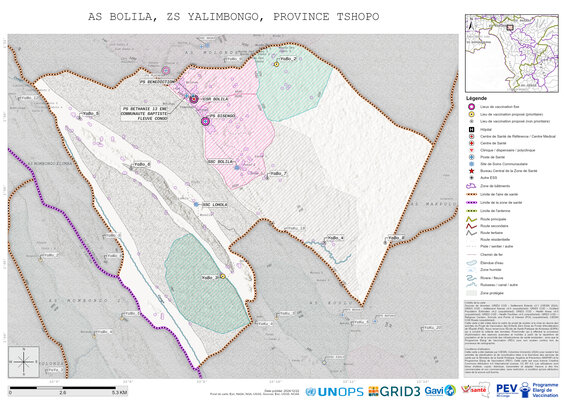 Microplanning: Bolila, Yalimbongo, Lokutu, Tshopo, COD (2024)