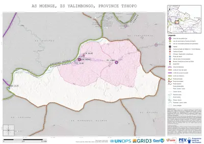 Microplanning: Moenge, Yalimbongo, Lokutu, Tshopo, COD (2024)
