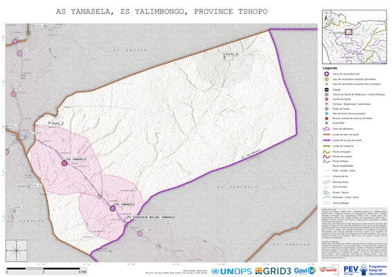 Microplanning: Yamasela, Yalimbongo, Lokutu, Tshopo, COD (2024)