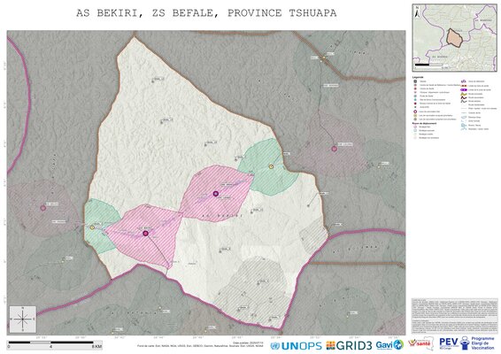 Microplanning: Bekiri, Befale, Boende, Tshuapa, COD (2025)