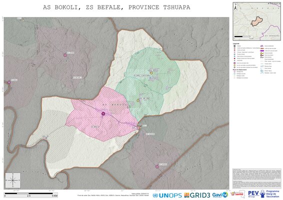 Microplanning: Bokoli, Befale, Boende, Tshuapa, COD (2025)
