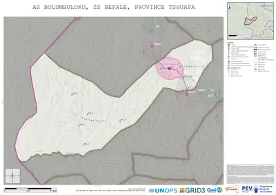 Microplanning: Bolumbuloko, Befale, Boende, Tshuapa, COD (2025)