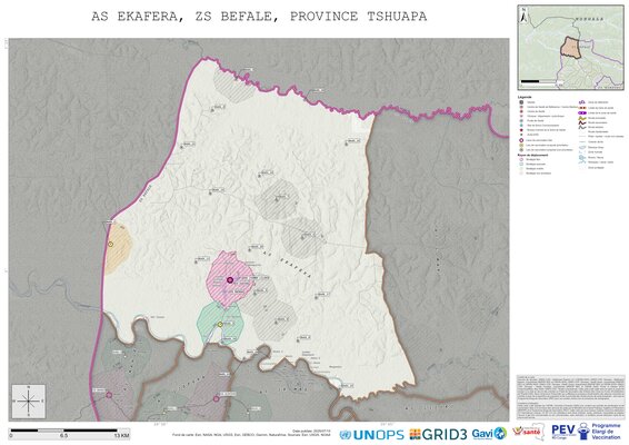 Microplanning: Ekafera, Befale, Boende, Tshuapa, COD (2025)