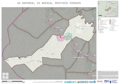 Microplanning: Engunda, Befale, Boende, Tshuapa, COD (2025)