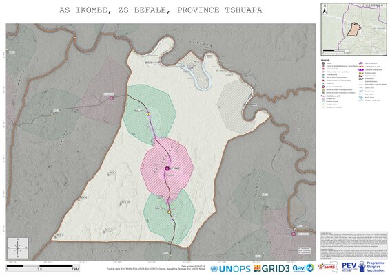 Microplanning: Ikombe, Befale, Boende, Tshuapa, COD (2025)