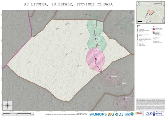 Microplanning: Lifumba, Befale, Boende, Tshuapa, COD (2025)