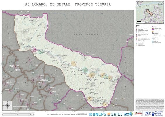 Microplanning: Lomako, Befale, Boende, Tshuapa, COD (2025)