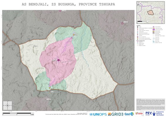 Microplanning: Bendjali, Busanga, Boende, Tshuapa, COD (2025)