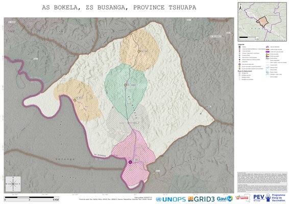 Microplanning: Bokela, Busanga, Boende, Tshuapa, COD (2025)