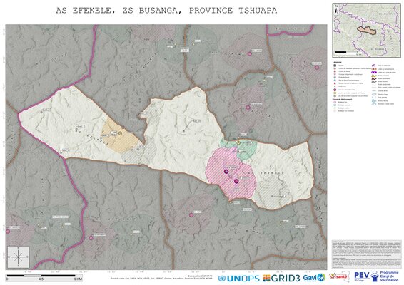 Microplanning: Efekele, Busanga, Boende, Tshuapa, COD (2025)
