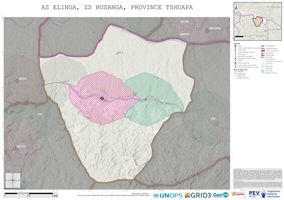 Microplanning: Elinga, Busanga, Boende, Tshuapa, COD (2025)