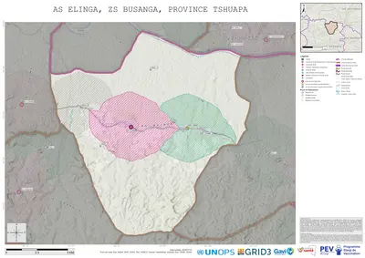 Microplanning: Elinga, Busanga, Boende, Tshuapa, COD (2025)