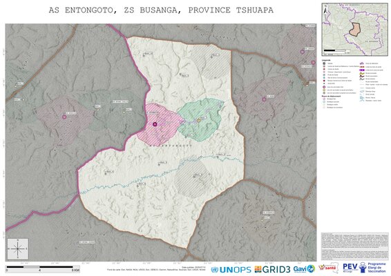 Microplanning: Entongoto, Busanga, Boende, Tshuapa, COD (2025)