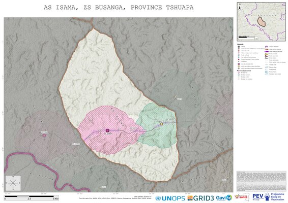 Microplanning: Isama, Busanga, Boende, Tshuapa, COD (2025)