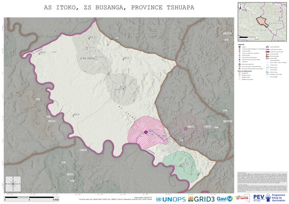 Microplanning: Itoko, Busanga, Boende, Tshuapa, COD (2025)