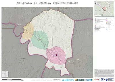 Microplanning: Lokata, Busanga, Boende, Tshuapa, COD (2025)