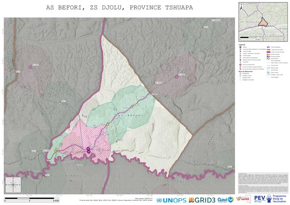 Microplanning: Befori, Djolu, Boende, Tshuapa, COD (2025)