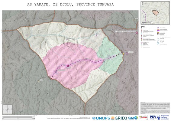 Microplanning: Yakate, Djolu, Boende, Tshuapa, COD (2025)