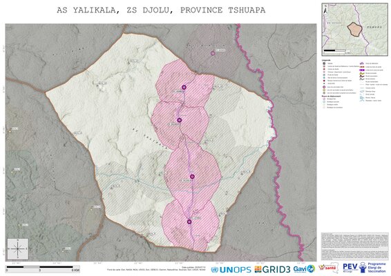 Microplanning: Yalikala, Djolu, Boende, Tshuapa, COD (2025)