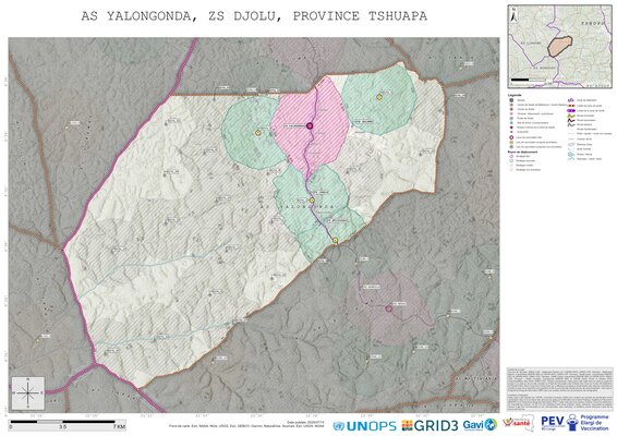 Microplanning: Yalongonda, Djolu, Boende, Tshuapa, COD (2025)