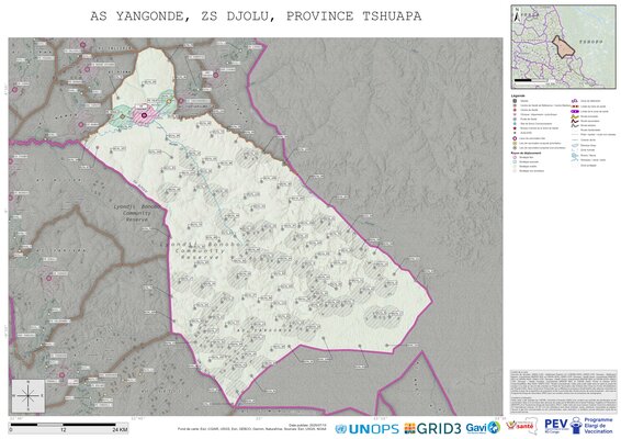 Microplanning: Yangonde, Djolu, Boende, Tshuapa, COD (2025)