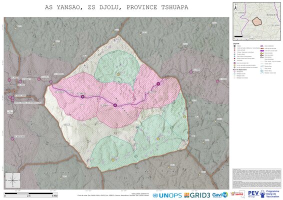 Microplanning: Yansao, Djolu, Boende, Tshuapa, COD (2025)